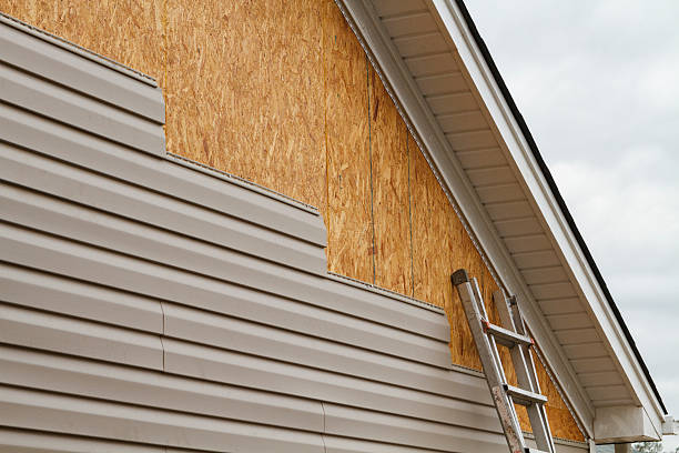 Professional Wood Siding technician working in Barboursville, VA